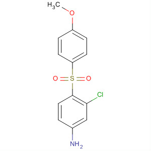 87294-28-8  Benzenamine, 3-chloro-4-[(4-methoxyphenyl)sulfonyl]-