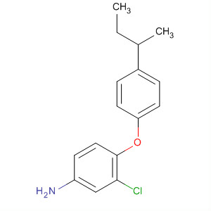 87294-31-3  Benzenamine, 3-chloro-4-[4-(1-methylpropyl)phenoxy]-