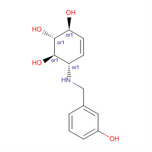 872976-99-3  4-Cyclohexene-1,2,3-triol, 6-[[(3-hydroxyphenyl)methyl]amino]-,(1R,2R,3S,6S)-rel-