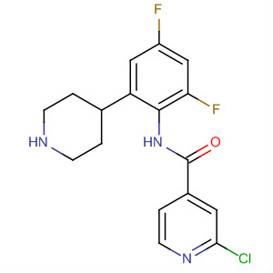 872999-60-5  4-Pyridinecarboxamide,2-chloro-N-[2,4-difluoro-6-(4-piperidinyl)phenyl]-
