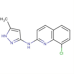 873008-36-7  2-Quinolinamine, 8-chloro-N-(5-methyl-1H-pyrazol-3-yl)-