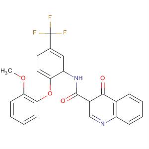 873050-20-5  3-Quinolinecarboxamide,1,4-dihydro-N-[2-(2-methoxyphenoxy)-5-(trifluoromethyl)phenyl]-4-oxo-