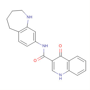 873050-27-2  3-Quinolinecarboxamide,1,4-dihydro-4-oxo-N-(2,3,4,5-tetrahydro-1H-1-benzazepin-8-yl)-