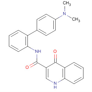 873050-29-4  3-Quinolinecarboxamide,N-[4'-(dimethylamino)[1,1'-biphenyl]-2-yl]-1,4-dihydro-4-oxo-