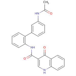 873050-42-1  3-Quinolinecarboxamide,N-[3'-(acetylamino)[1,1'-biphenyl]-2-yl]-1,4-dihydro-4-oxo-