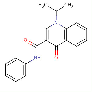 873050-46-5  3-Quinolinecarboxamide, 1,4-dihydro-1-(1-methylethyl)-4-oxo-N-phenyl-