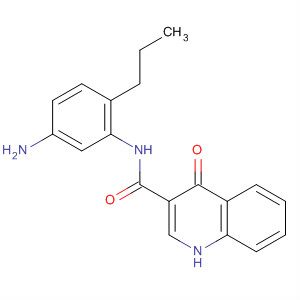 873050-58-9  3-Quinolinecarboxamide,N-(5-amino-2-propylphenyl)-1,4-dihydro-4-oxo-