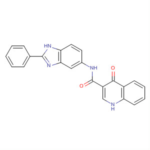 873050-89-6  3-Quinolinecarboxamide,1,4-dihydro-4-oxo-N-(2-phenyl-1H-benzimidazol-5-yl)-