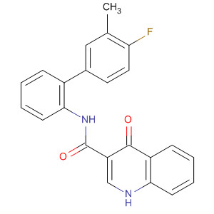 873050-95-4  3-Quinolinecarboxamide,N-(4'-fluoro-3'-methyl[1,1'-biphenyl]-2-yl)-1,4-dihydro-4-oxo-