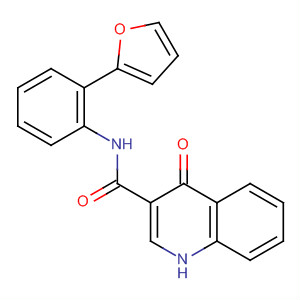 873051-31-1  3-Quinolinecarboxamide, N-[2-(2-furanyl)phenyl]-1,4-dihydro-4-oxo-