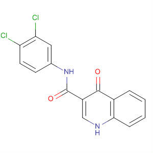 873051-37-7  3-Quinolinecarboxamide, N-(3,4-dichlorophenyl)-1,4-dihydro-4-oxo-