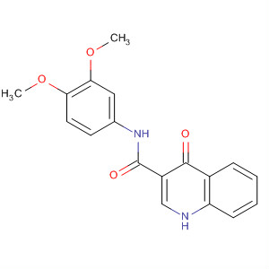 873051-38-8  3-Quinolinecarboxamide, N-(3,4-dimethoxyphenyl)-1,4-dihydro-4-oxo-