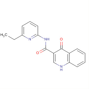 873051-41-3  3-Quinolinecarboxamide, N-(6-ethyl-2-pyridinyl)-1,4-dihydro-4-oxo-