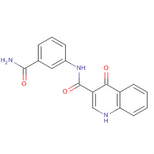 873051-94-6  3-Quinolinecarboxamide,N-[3-(aminocarbonyl)phenyl]-1,4-dihydro-4-oxo-
