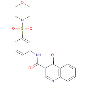 873052-00-7  3-Quinolinecarboxamide,1,4-dihydro-N-[3-(4-morpholinylsulfonyl)phenyl]-4-oxo-