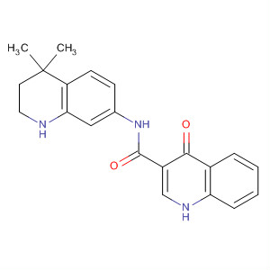 873053-13-5  3-Quinolinecarboxamide,1,4-dihydro-4-oxo-N-(1,2,3,4-tetrahydro-4,4-dimethyl-7-quinolinyl)-