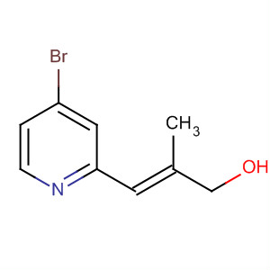873071-73-9  2-Propen-1-ol, 3-(4-bromo-2-pyridinyl)-2-methyl-, (2E)-