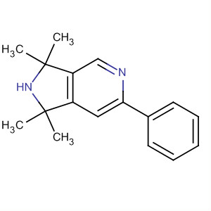 87309-73-7  1H-Pyrrolo[3,4-c]pyridine, 2,3-dihydro-1,1,3,3-tetramethyl-6-phenyl-