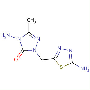 873097-84-8  3H-1,2,4-Triazol-3-one,4-amino-2-[(5-amino-1,3,4-thiadiazol-2-yl)methyl]-2,4-dihydro-5-methyl-