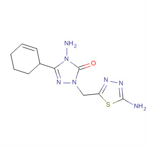 873097-86-0  3H-1,2,4-Triazol-3-one,4-amino-2-[(5-amino-1,3,4-thiadiazol-2-yl)methyl]-2,4-dihydro-5-phenyl-