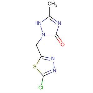 873097-87-1  3H-1,2,4-Triazol-3-one,2-[(5-chloro-1,3,4-thiadiazol-2-yl)methyl]-1,2-dihydro-5-methyl-