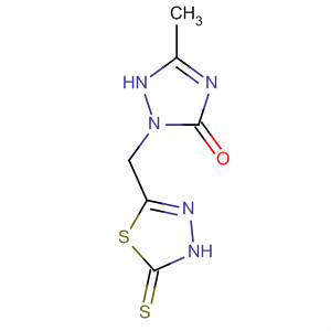 873097-90-6  3H-1,2,4-Triazol-3-one,2-[(4,5-dihydro-5-thioxo-1,3,4-thiadiazol-2-yl)methyl]-1,2-dihydro-5-methyl-