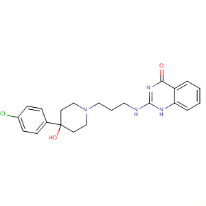 873107-36-9  4(1H)-Quinazolinone,2-[[3-[4-(4-chlorophenyl)-4-hydroxy-1-piperidinyl]propyl]amino]-