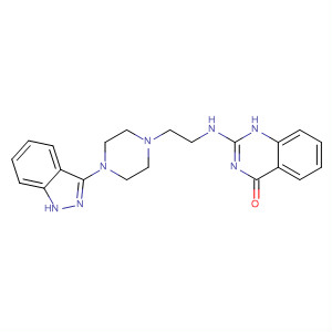 873107-38-1  4(1H)-Quinazolinone,2-[[2-[4-(1H-indazol-3-yl)-1-piperazinyl]ethyl]amino]-