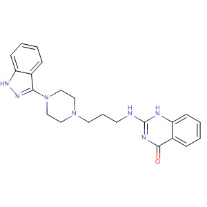 873107-41-6  4(1H)-Quinazolinone,2-[[3-[4-(1H-indazol-3-yl)-1-piperazinyl]propyl]amino]-