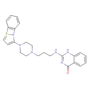 873107-43-8  4(1H)-Quinazolinone,2-[[3-[4-(1,2-benzisothiazol-3-yl)-1-piperazinyl]propyl]amino]-