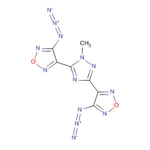 873111-98-9  1,2,5-Oxadiazole, 3,3'-(1-methyl-1H-1,2,4-triazole-3,5-diyl)bis[4-azido-