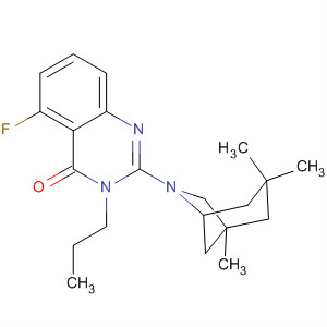 869852-69-7  4(3H)-Quinazolinone,5-fluoro-3-propyl-2-(1,3,3-trimethyl-6-azabicyclo[3.2.1]oct-6-yl)-