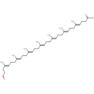 869878-27-3  4,8,12,16,20,24,28-Tritriacontaheptaenal,4,8,12,16,20,24,28-heptamethyl-32-oxo-,(4E,8E,12E,16E,20E,24E,28E)-