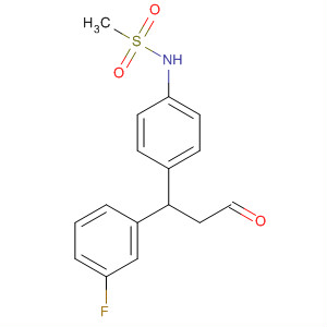 869879-94-7  Methanesulfonamide, N-[4-[1-(3-fluorophenyl)-3-oxopropyl]phenyl]-