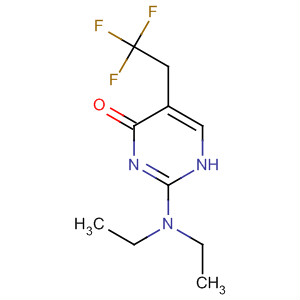 869882-69-9  4(1H)-Pyrimidinone, 2-(diethylamino)-5-(2,2,2-trifluoroethyl)-