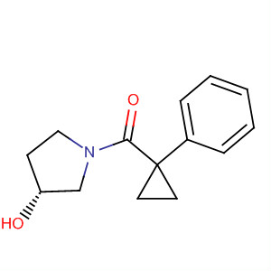 869967-69-1  3-Pyrrolidinol, 1-[(1-phenylcyclopropyl)carbonyl]-, (3R)-