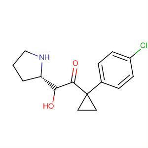 869969-20-0  2-Pyrrolidinemethanol, 1-[[1-(4-chlorophenyl)cyclopropyl]carbonyl]-,(2S)-