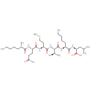 869994-16-1  L-Leucine, L-lysyl-L-glutaminyl-L-methionyl-L-threonyl-L-lysyl-