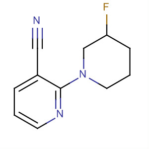 870066-80-1  3-Pyridinecarbonitrile, 2-(3-fluoro-1-piperidinyl)-