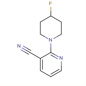 870066-83-4  3-Pyridinecarbonitrile, 2-(4-fluoro-1-piperidinyl)-