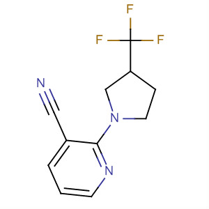 870066-86-7  3-Pyridinecarbonitrile, 2-[3-(trifluoromethyl)-1-pyrrolidinyl]-