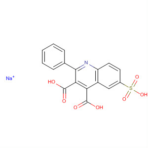 870074-76-3  3,4-Quinolinedicarboxylic acid, 2-phenyl-6-sulfo-, monosodium salt