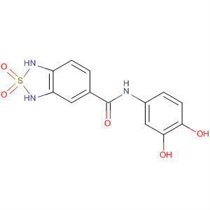 870090-86-1  2,1,3-Benzothiadiazole-5-carboxamide,N-(3,4-dihydroxyphenyl)-1,3-dihydro-, 2,2-dioxide