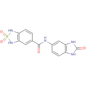 870090-92-9  2,1,3-Benzothiadiazole-5-carboxamide,N-(2,3-dihydro-2-oxo-1H-benzimidazol-5-yl)-1,3-dihydro-, 2,2-dioxide