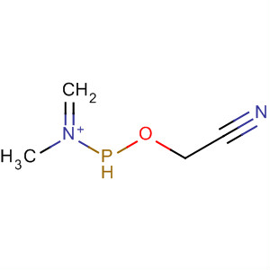 870124-56-4  Methanaminium, N-(cyanomethoxyphosphinyl)-N-methylene-