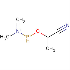 870125-01-2  Methanaminium, N-(cyanoethoxyphosphinyl)-N-methylene-