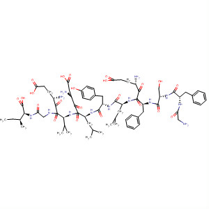 870130-43-1  L-Isoleucine,glycyl-L-phenylalanyl-L-seryl-L-a-glutamyl-L-phenylalanyl-L-leucyl-L-tyrosyl-L-a-aspartyl-L-leucyl-L-a-glutamyl-L-valylglycyl-