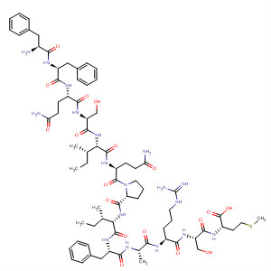 870131-16-1  L-Methionine,L-phenylalanyl-L-phenylalanyl-L-glutaminyl-L-seryl-L-isoleucyl-L-glutaminyl-L-prolyl-L-isoleucyl-L-phenylalanyl-L-alanyl-L-arginyl-L-seryl-