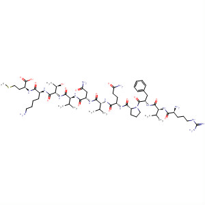 870157-51-0  L-Methionine,L-arginyl-L-valyl-L-phenylalanyl-L-prolyl-L-glutaminyl-L-valyl-L-asparaginyl-L-valyl-L-threonyl-L-lysyl-