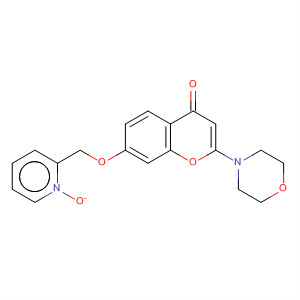 870296-81-4  4H-1-Benzopyran-4-one,2-(4-morpholinyl)-7-[(1-oxido-2-pyridinyl)methoxy]-